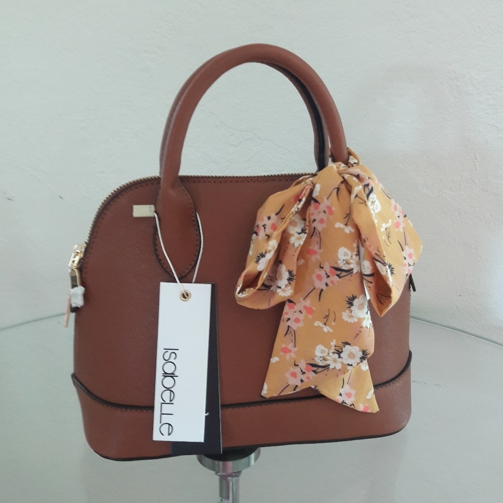 NWT ISABELLE VEGAN MINI SATCHEL BAG PURSE